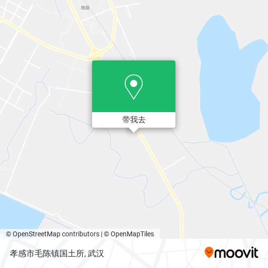 孝感市毛陈镇国土所地图