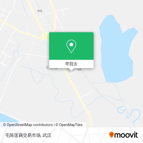 毛陈莲藕交易市场地图