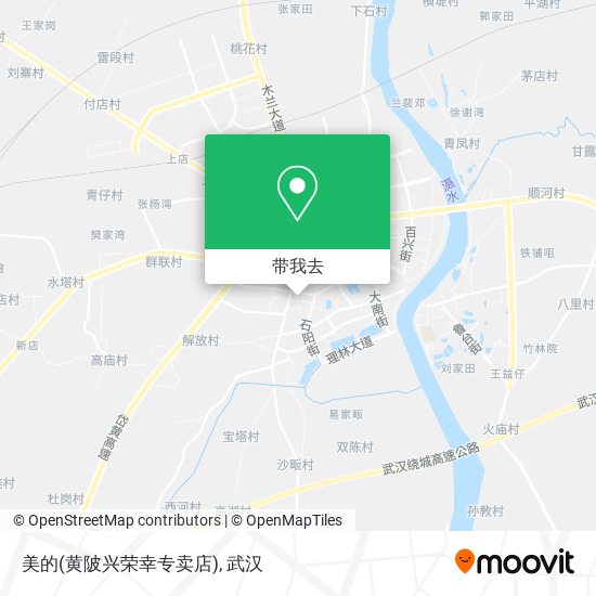 美的(黄陂兴荣幸专卖店)地图