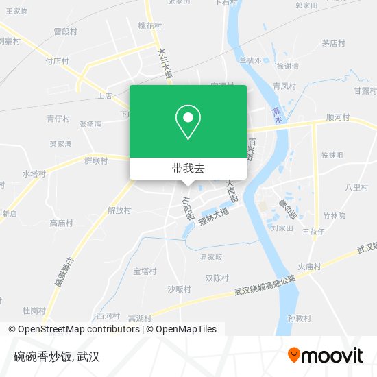 碗碗香炒饭地图