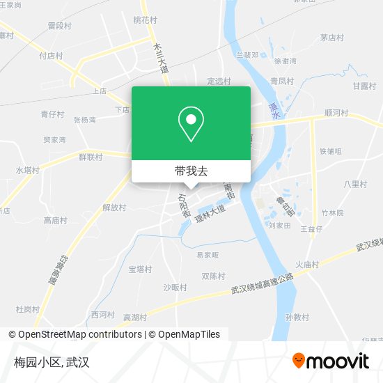梅园小区地图