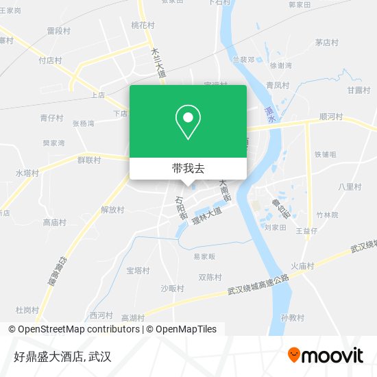好鼎盛大酒店地图