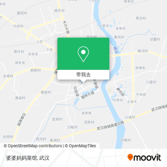 婆婆妈妈菜馆地图