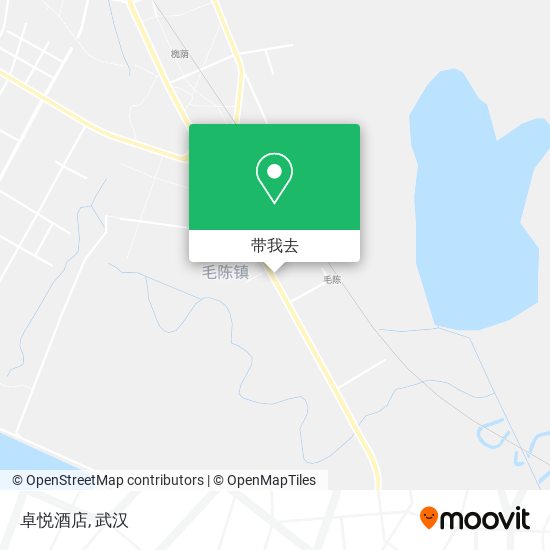 卓悦酒店地图