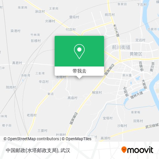 中国邮政(水塔邮政支局)地图