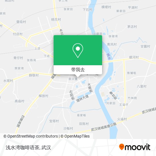 浅水湾咖啡语茶地图