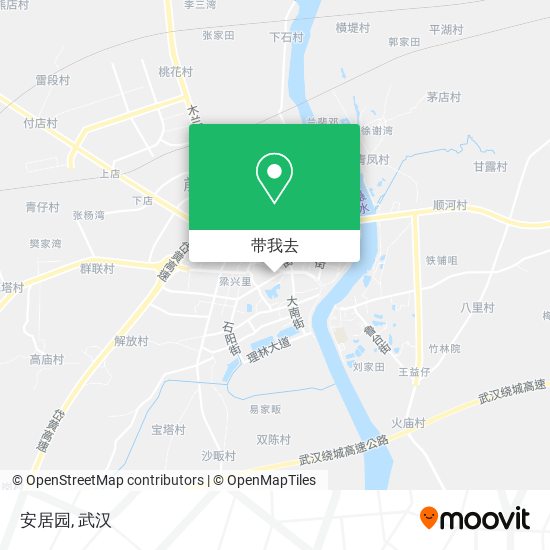 安居园地图