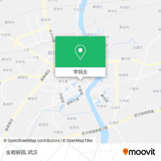 金都丽园地图