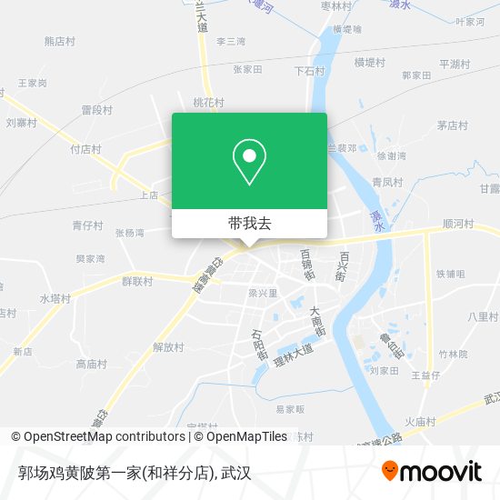 郭场鸡黄陂第一家(和祥分店)地图