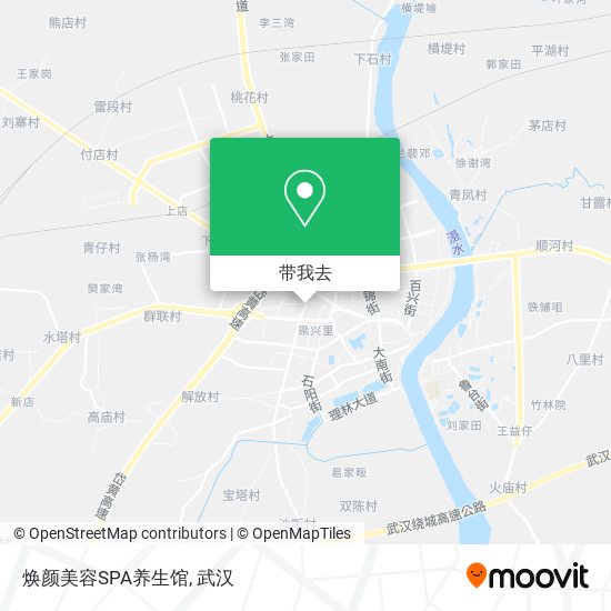 焕颜美容SPA养生馆地图