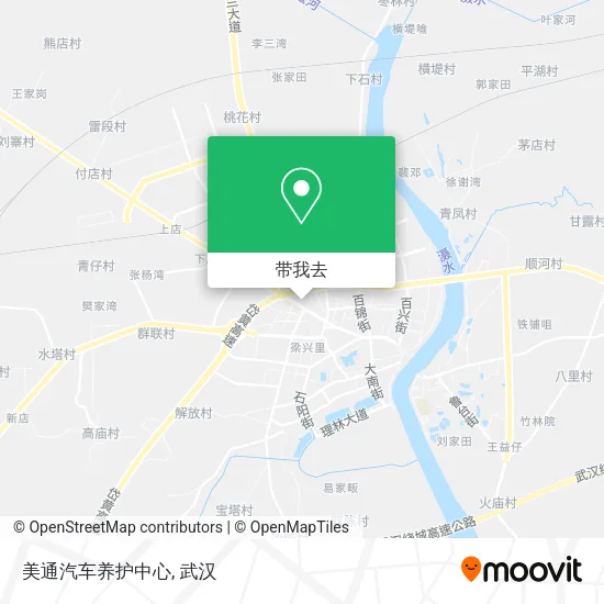 美通汽车养护中心地图
