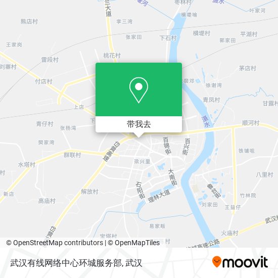 武汉有线网络中心环城服务部地图