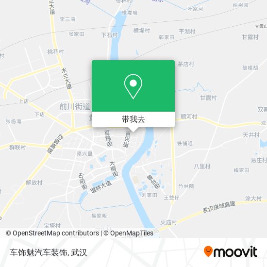 车饰魅汽车装饰地图