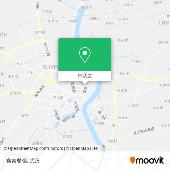 鑫泰餐馆地图