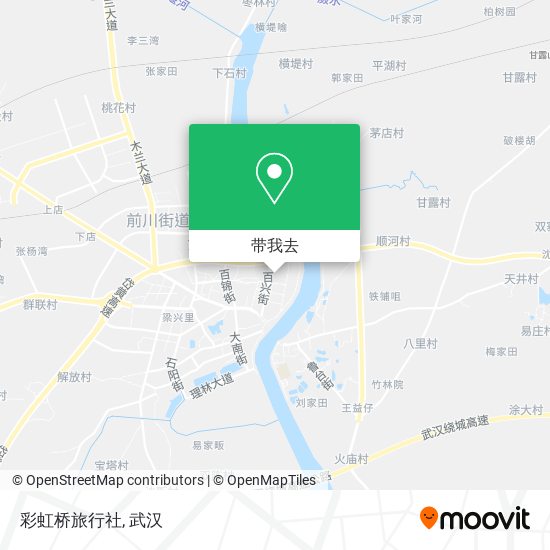 彩虹桥旅行社地图