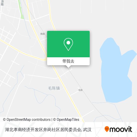 湖北孝南经济开发区井岗社区居民委员会地图