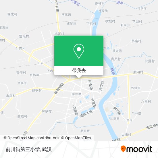 前川街第三小学地图