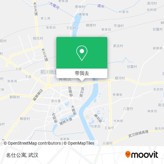 名仕公寓地图