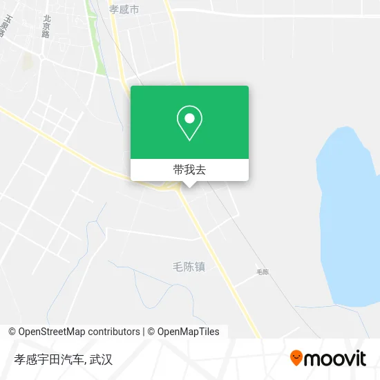 孝感宇田汽车地图