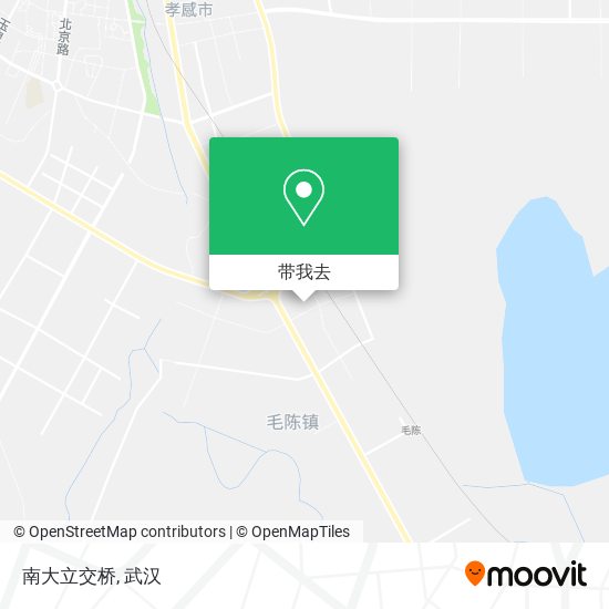 南大立交桥地图