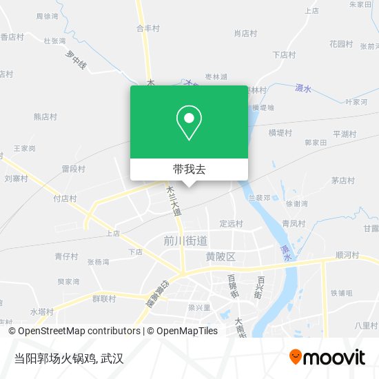 当阳郭场火锅鸡地图