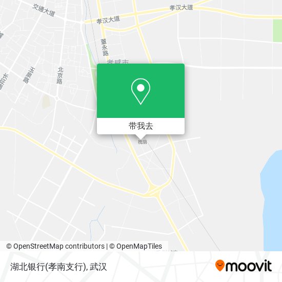 湖北银行(孝南支行)地图