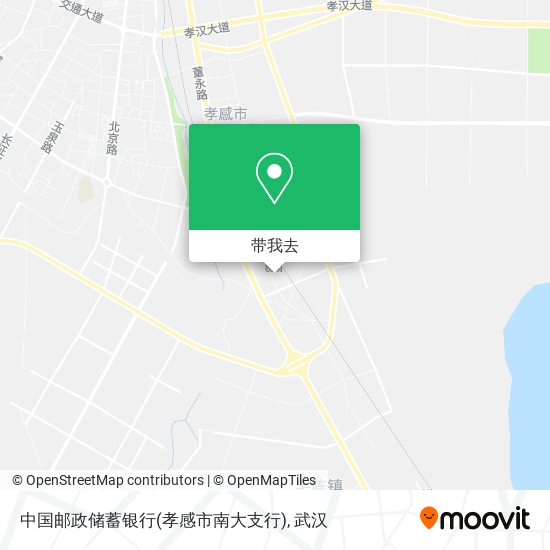 中国邮政储蓄银行(孝感市南大支行)地图