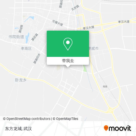 东方龙城地图