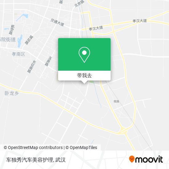 车独秀汽车美容护理地图