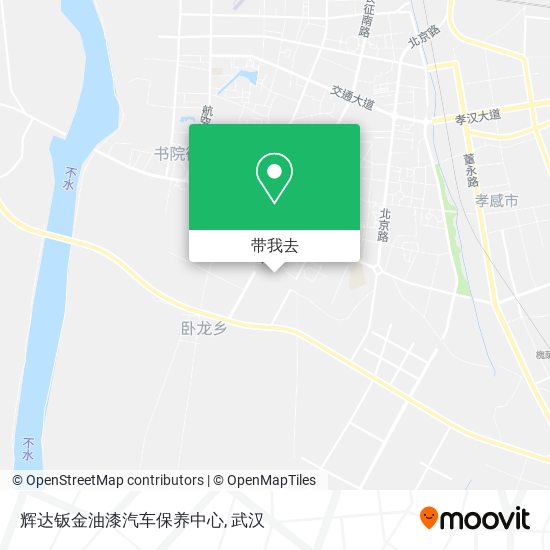 辉达钣金油漆汽车保养中心地图