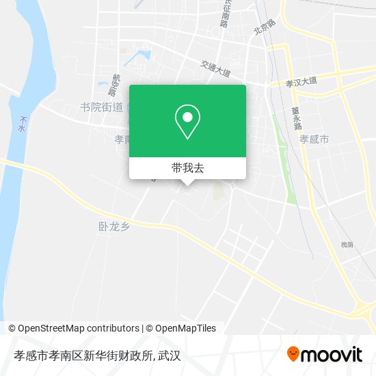 孝感市孝南区新华街财政所地图