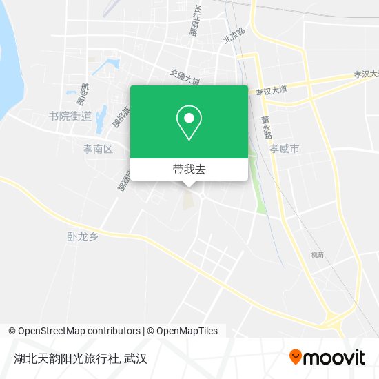 湖北天韵阳光旅行社地图