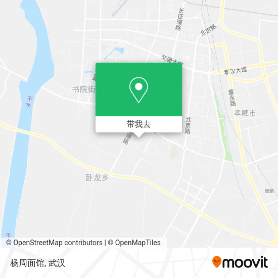 杨周面馆地图