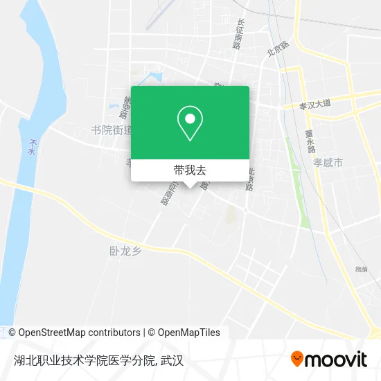 湖北职业技术学院医学分院地图