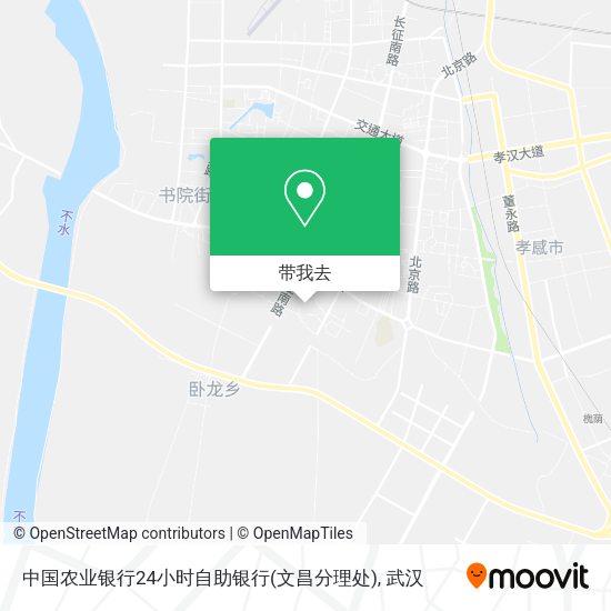 中国农业银行24小时自助银行(文昌分理处)地图