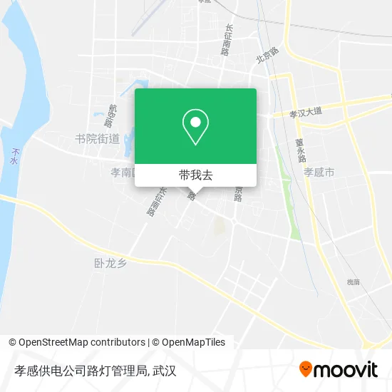 孝感供电公司路灯管理局地图