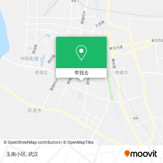 玉南小区地图