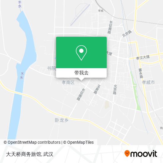 大天桥商务旅馆地图