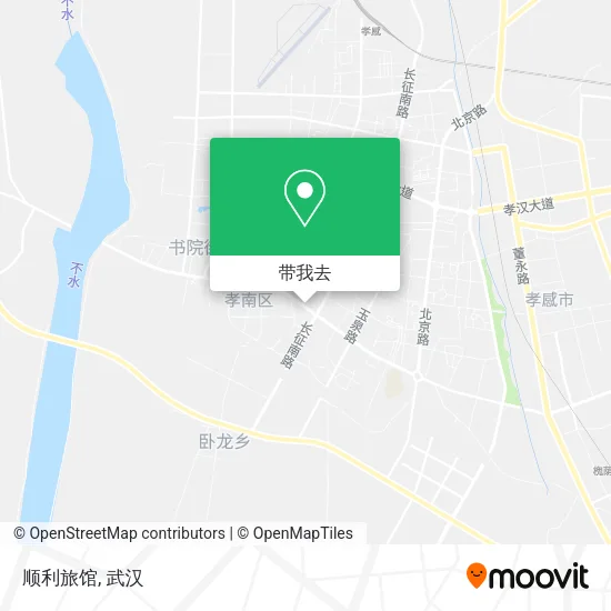 顺利旅馆地图