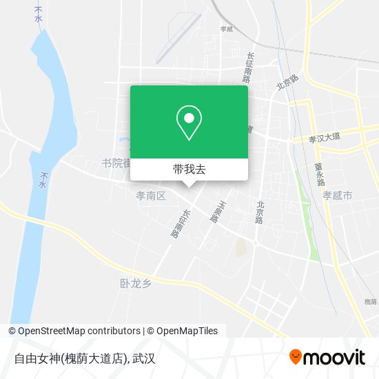 自由女神(槐荫大道店)地图