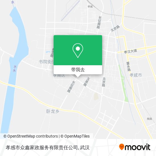 孝感市众鑫家政服务有限责任公司地图