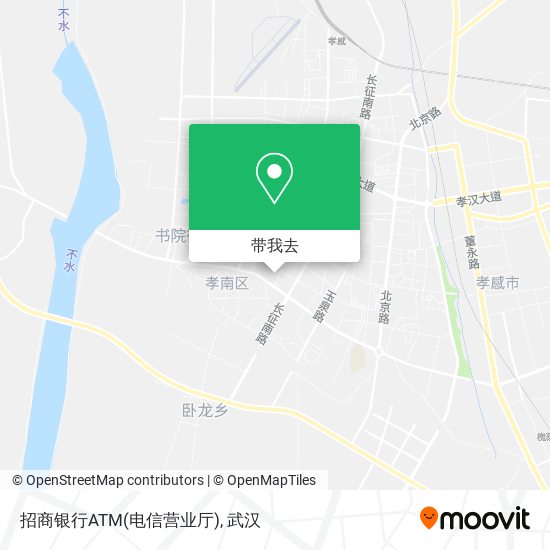 招商银行ATM(电信营业厅)地图
