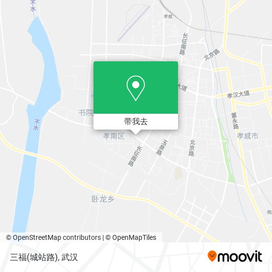 三福(城站路)地图