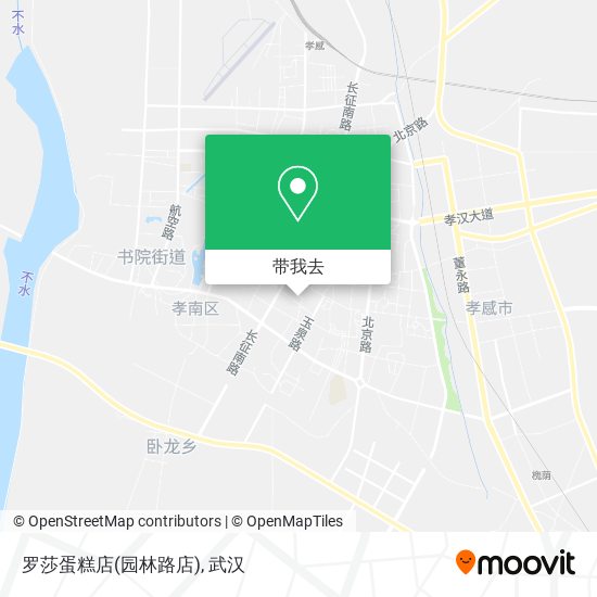 罗莎蛋糕店(园林路店)地图