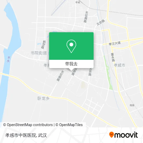 孝感市中医医院地图