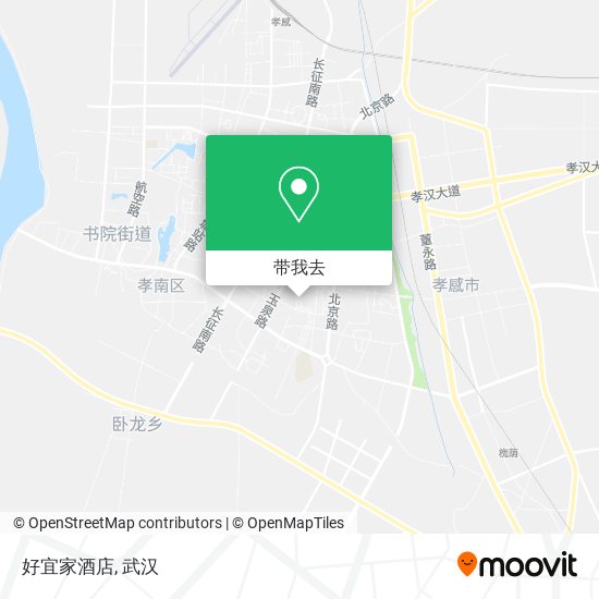 好宜家酒店地图
