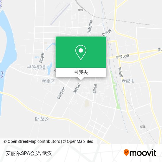 安丽尔SPA会所地图