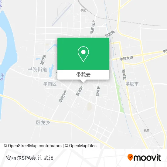安丽尔SPA会所地图