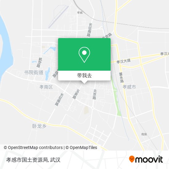 孝感市国土资源局地图