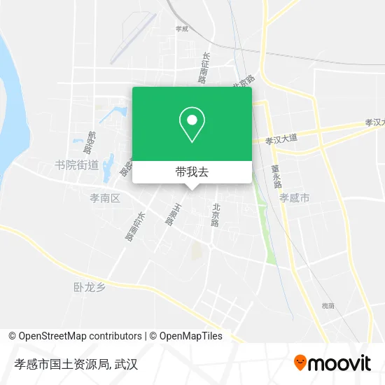 孝感市国土资源局地图